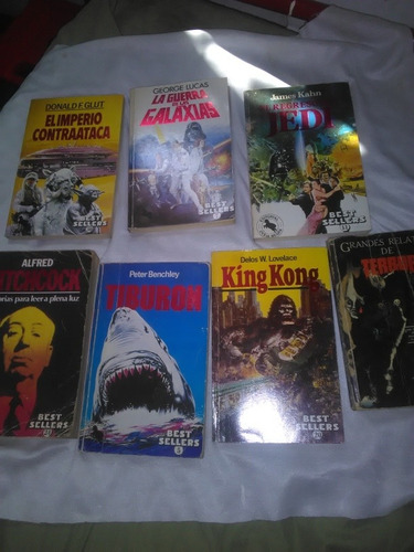 Libros Guerra D Las Galaxias. Tiburón.king Kong.alfred Hitch