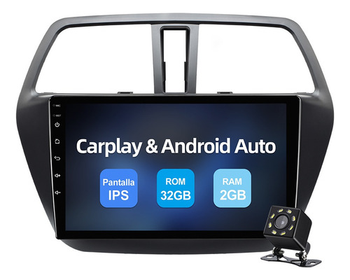 Estéreo Carplay 2+32gb Para Suzuki Sx4 2 S-cross 2012-2016