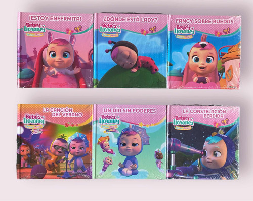 Colección De Cuentos Bebé Llorrones Por 6 Libros - Tapa Dura