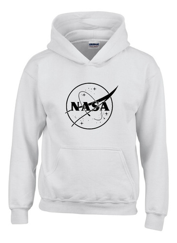 Saco O Hoodie Con Capota Nasa Para Adultos Y Niños