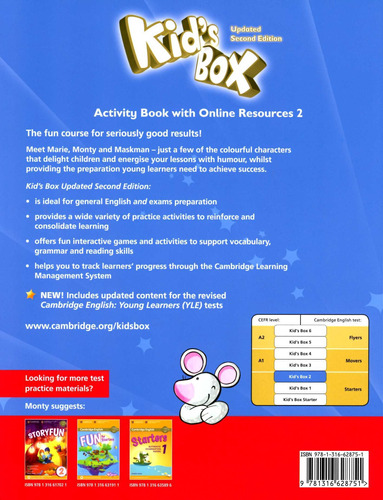 Kid's Box 2 Activity Book With Online Resources Updated 2nd