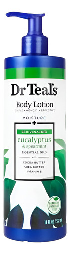 Loción Corporal Dr Teal's Eucalyptus & Spearint 532 Ml