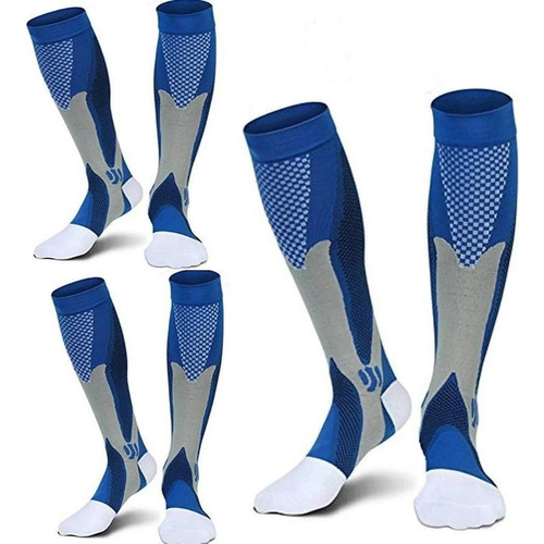 3 Pares De Calcetines Deportivos De Compresión De 20 A 30 Mm