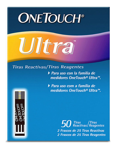 One Touch Ultra 50 Tiras Reactivas