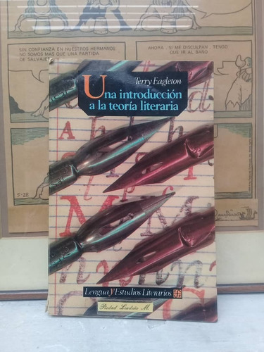 Una Introducción A La Teoría Literaria-terry Eagleton