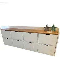 Comprar Juguetero Laqueado  Comoda Montessori  8 Cajones Cajonera
