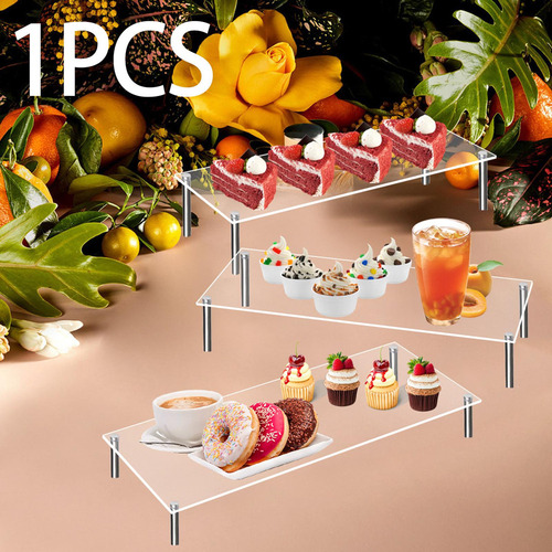 Acrílico Display Riser Showcase Accesorios Para Candy M