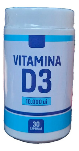 Vitamina D3 10.000 Ui X 30 Capsulas Sparta