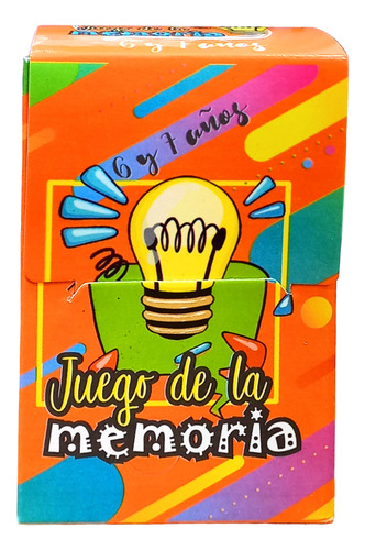 Juego De Cartas Para La Memoria De 6 A 7 Años
