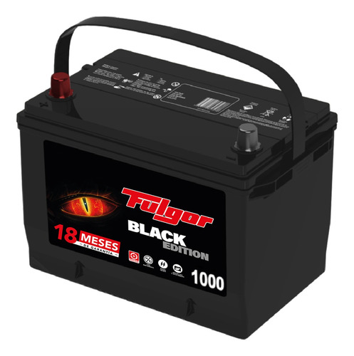 Batería De Carro Fulgor Black Edition 34 De 1000 Amperios