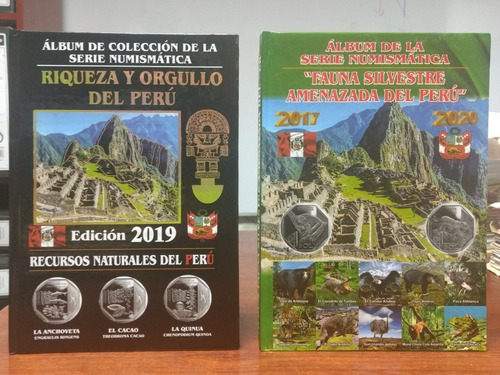2x27 Soles Album Tipo Libro Colección De Monedas