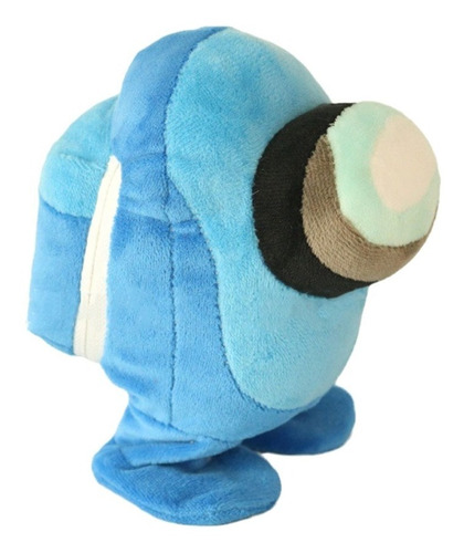 Peluche Among Us. Camina, Graba Y Repite Lo Que Dices,azul