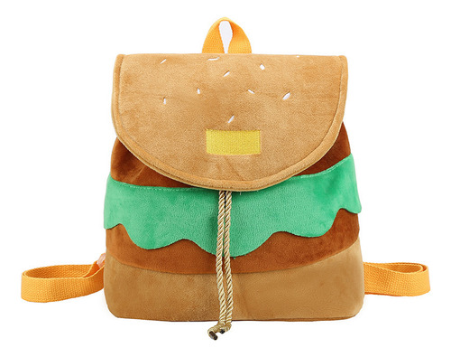 Nuevo Bolso De Hombro Para Hamburguesas, Linda Chica De Dibu