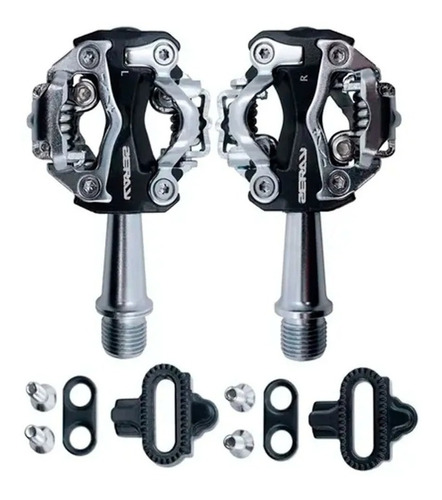 Pedales Para Mtb  Ciclismo Zeray Zp-108s + Calas