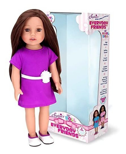 Sophia's Everyday Girl Collection Posable 18'' Muñeca De Vin