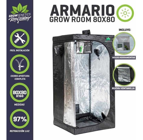 Carpa Premium Indoor Grow Genetics 80x80x160