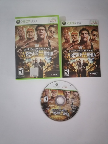 Wwe Legends Of Wrestlemania Xbox 360