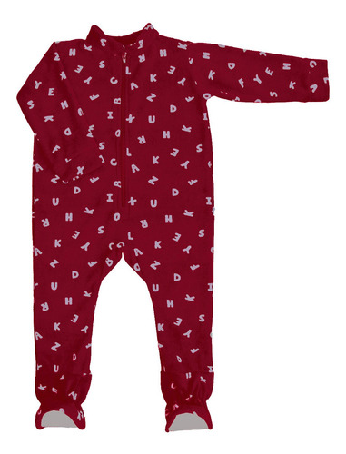 Pijama- Dormilón De Micro - Polar Talle 7 Y 8 Años