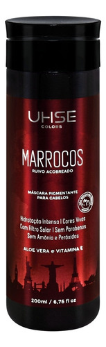 Tonalizante Marrocos 200ml - Uhse Colors - Ruivo Acobreado