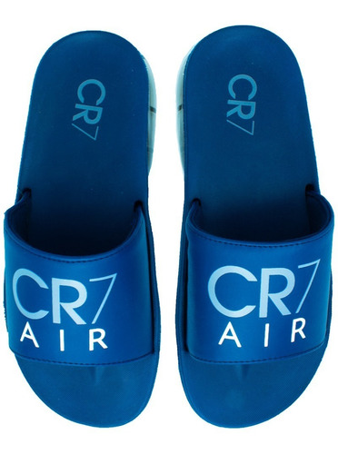 Imagen 4 de 4 de Sandalias Casual Cr7 Azul Cr709ag Moletto