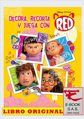 Decora, Recorta Y Juega Con Red Disney, De Disney. Editorial Planeta Junior, Tapa Blanda En Español, 2022