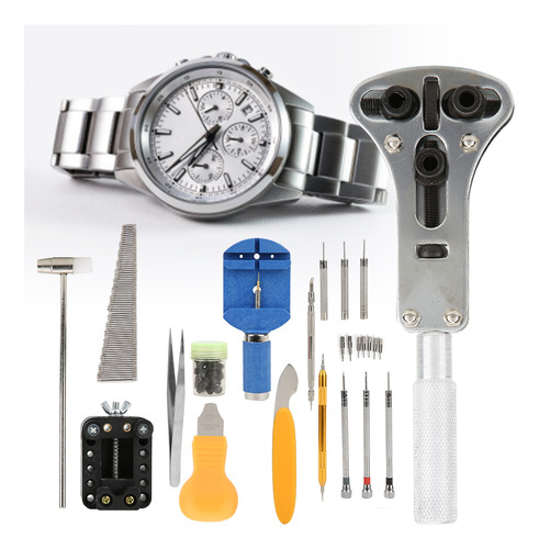 Set De Herramientas De Reparación De Relojes Para Cambiar La