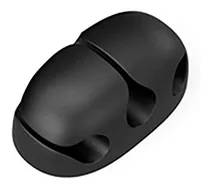 Comprar Organizador Cables Para Escritorio 3 Cables Negro Pack X 6