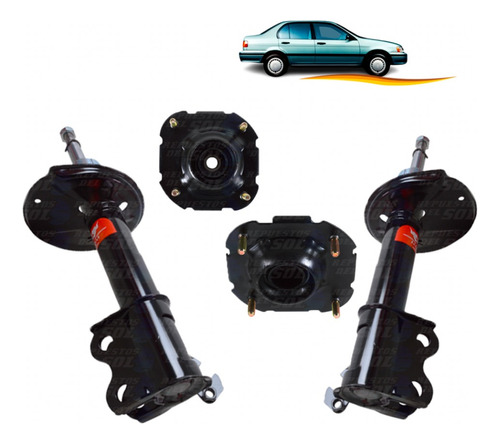 Kit Suspension Delantero Para Toyota Tercel 1990 1994