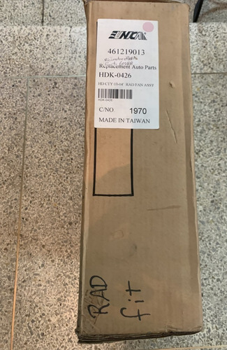 Imagen 3 de 3 de Electroventilador Radiador Honda Fit Tw 2004-2007