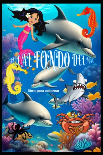 Viaje Al Fondo De Mar: Libro Infantil Colorear