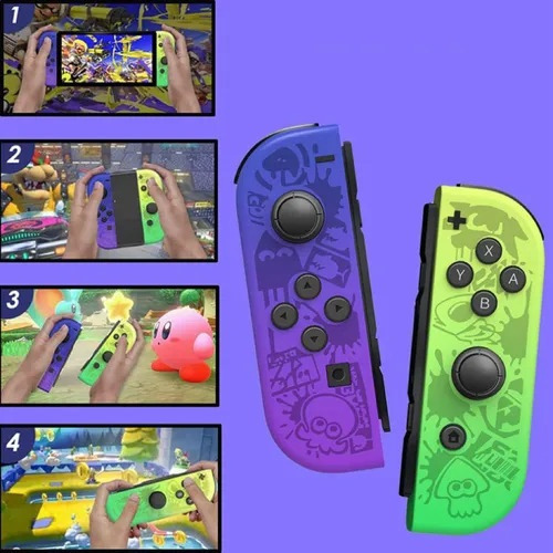 Joy-con Inalámbrico Zelda Compatible Con Nintendo Switch Oled/lite, Control Joystick Inalámbrico Compatible Con Nintendo Switch Color Verde