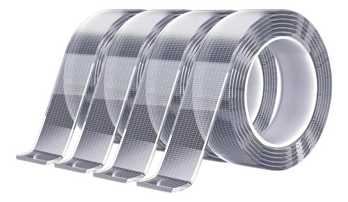 Cinta De Doble Cara Nano Gen 2 12 Metros 4 Rollos