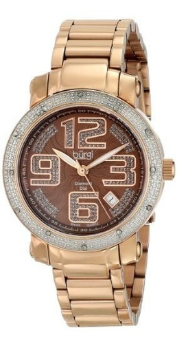 Reloj De Cuarzo Burgh Bur091rg Rose Gold Para Mujer Con Esfe