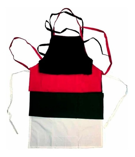 Imagen 2 de 5 de Delantal 100% Polyester Ideal Restaurante Cocina Verde