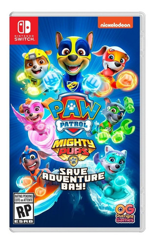 Paw Patrol: Mighty Pups Save Adventure Bay  Standard Edition Outright Games Nintendo Switch Físico