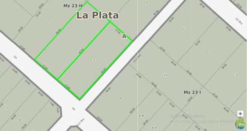 Venta De Lote En Manuel B Gonnet, La Plata