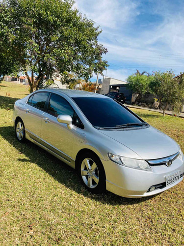 Imagem 1 de 6 de Honda Civic 2008 1.8 Lxs Flex Aut. 4p
