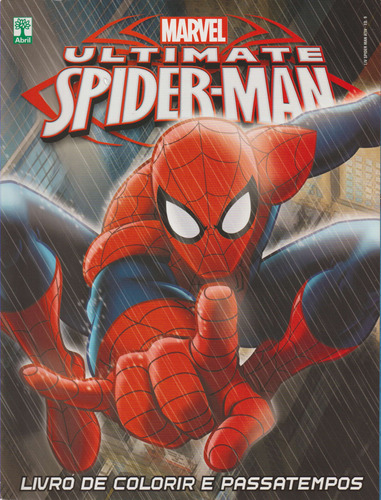 Livro De Colorir E Passatempos Marvel Ultimate Spider-man