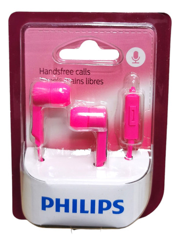 Audifonos Philips She1405bk Manos Libres 3.5mm