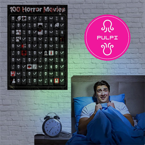 Poster Top 100 Peliculas De Terror Rascar Raspar Tik Tok