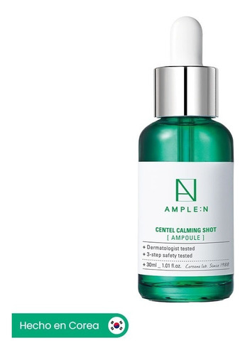 Sérum Facial Calmante Amplen Centella Asiática 30ml Momento De Aplicación Día/noche Tipo De Piel Piel Sensible