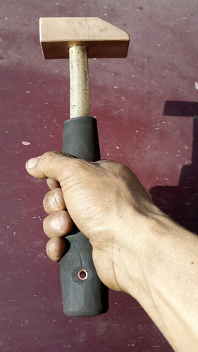 Martillo De Bronce Antichispa Para Andamiero Norma Pdvsa