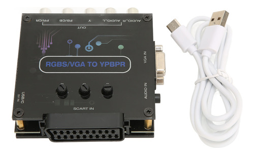 Convertidor Scart A Ypbpr, Componente Rgbs Vga Para Genesis