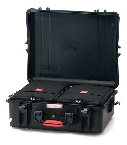 Hprc 2700ic Case With 2 Internal Bags And Divider Kit (black