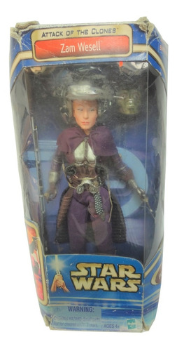 Star Wars Zam Wesell 12  Attack Of The Clones 1/6