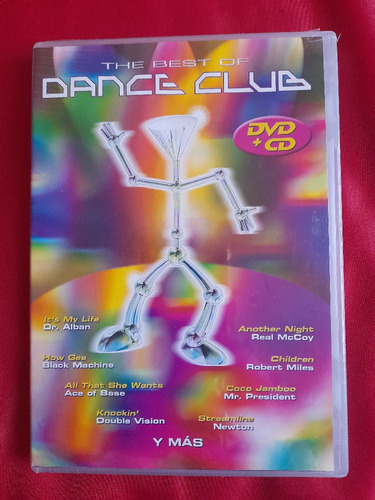 Dance Club The Best Cd Y Dvd/ace Of Base,vengaboys,sin Abrir