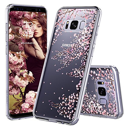 Galaxy S8 S8 Caso Galaxy Cubierta De Flor De Cerezo Flo...