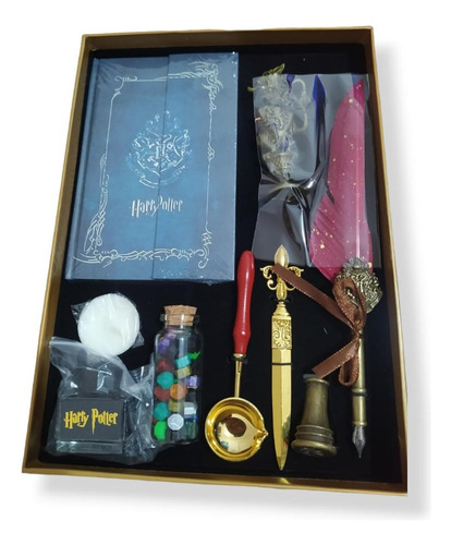 Set Premium | Pluma De Harry Potter Hogwarts Color Varios