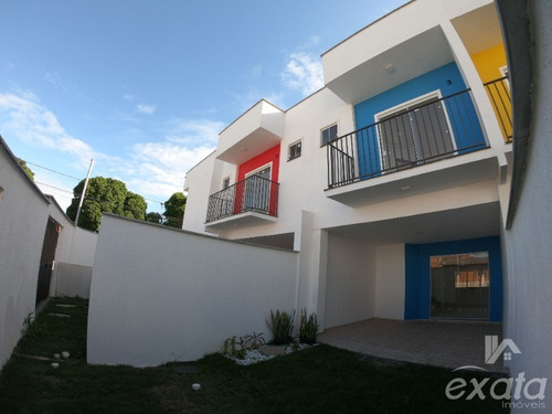 Imagem 4 de 30 de Jacaraipe, São Patrício, Casa Duplex 2 Suites, Sala, Cozinha, Lavabo, Área De Serviços, 2 Vagas De Garagem, Sol Da Manhã, 82 M² - Ca00420 - 69454494
