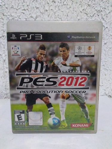 Jogo Pes Pro Evolution Soccer 2012 Ps3 Mídia Física R$17,90 (Usado)